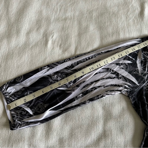 Energie Y2K Babydoll Womens Tunic Top Size S Whimsigoth Boho Fairy Grunge Witchy - Picture 9 of 13